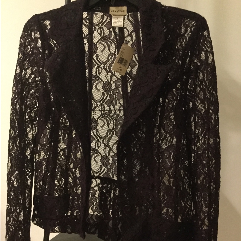 Decoded Lace Blazer